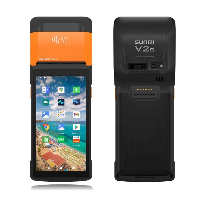 Sunmi V2s Android Sunmi V2s Android Pos System Terminal Handheld Card Payment Machines