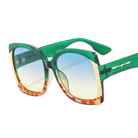 Nouvelles Lunettes de Soleil Unisexe Style Punk UV400 à Monture Carrée Large et Pleine, Couleurs Mixtes, Collection Été 2026