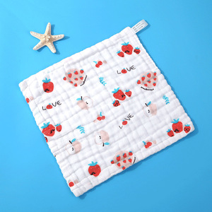 Khăn Muslin Cotton Hữu Cơ Cho Em Bé Sơ Sinh Vải Ợ 30X30Cm 25X50Cm Khăn Muslin 100% Cotton Tùy Chỉnh Cho Em Bé Vải Ợ - Product Image 4