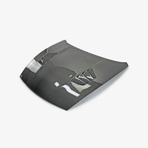Cubierta de Motor Negra con Ventilación Estilo VRS de Fibra de Carbono EPR Honey Comb, Nueva, para NISSAN 370Z Z34 2009-2019 - Product Image 3
