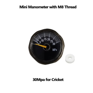 Manomètre de pression miniature M8 Air, filetage 30MPA 40MPA 300Bar 3000PSI 6000PSI - Product Image 3