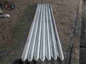 <span class=keywords><strong>Piquet</strong></span> en Y robuste en fer galvanisé à chaud avec clips et trous pour clôtures agricoles et électriques - Product Image 3