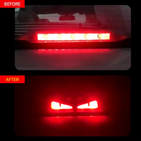 Autocollant de feu arrière de frein de voiture personnalisable personnalité yeux de démon pour Changan lumin autocollant de voyant d'avertissement automatique