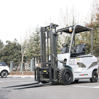 Montacargas Eléctrico de 3 Ruedas, 1 Tonelada, 1.5 Toneladas, Mini Montacargas Eléctrico para Pasillos Estrechos, Equipo de Elevación para Almacenes, con Certificación CE