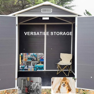 <span class=keywords><strong>Abri</strong></span> <span class=keywords><strong>de</strong></span> <span class=keywords><strong>jardin</strong></span> extérieur avec structure galvanisée, facile à assembler, imperméable, <span class=keywords><strong>pour</strong></span> le rangement des vélos et des outils dans la cour - Product Image 2
