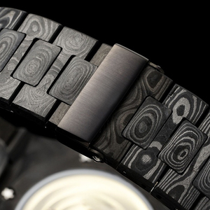 Nouvelle Montre Classique 2026 Entièrement en Fibre de Carbone Noire, Design Léger, Boîtier Octogonal 40mm, Bracelet Confortable, Style Gentleman - Product Image 5