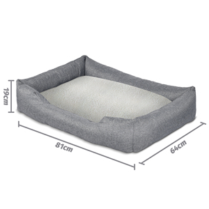 Solid Animal Pattern <span class=keywords><strong>XL</strong></span> Pet <span class=keywords><strong>Bed</strong></span> Camas de espuma viscoelástica para perros con beneficios ortopédicos y cubiertas lavables - Product Image 5