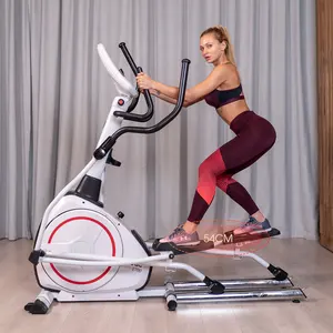 Snode High-quality Front Wheel Drive Large-size Elliptical Machine Can Bear 150kg Electric Steel White Unisex Elliptical Trainer