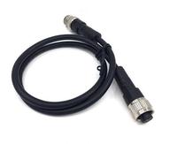 IP67 IP68 Circulaire Étanche Femelle Mâle M8 M12 2 3 4 5 8 12 17 Broches Câble Connecteur