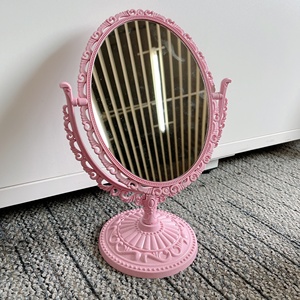 Gương Trang Điểm BEAU FLY Cổ Điển, Khung Trang Trí Công Chúa Trang Trí Nhà Cửa, Hoa Hồng - Product Image 5