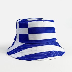 Sombrero de Pescador Personalizado con Bandera de Clubes de Fútbol Europeos y Asiáticos, Gorra Deportiva para Aficionados al <span class=keywords><strong>Rugby</strong></span> y la Selección de Grecia, Gorra de Copa de Fútbol - Product Image 1