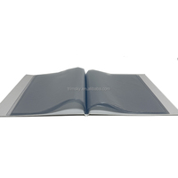 Carpeta de Archivos de Plástico PVC A4, Carpetas Delgadas Reutilizables, Carpeta de Presentación con Marca Personalizada para Regalos Corporativos y Uso en Oficina