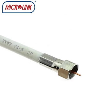 RG11 cable coaxial de doble/<span class=keywords><strong>triple</strong></span> blindaje conector F <span class=keywords><strong>enchufe</strong></span> coaxial rg11 crimpado en conector F - Product Image 6
