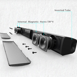 Barra de Sonido BS28B, Altavoz de 2000mAh-4000mAh para TV, Computadora, Portátil, Alimentación USB - Product Image 5