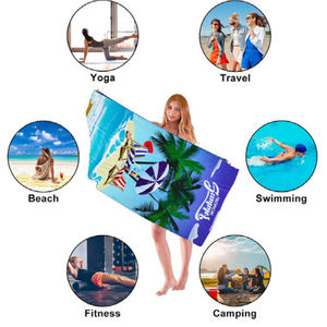 Impresión de logotipo personalizado 230 GSM tortuga España isla playa recuerdo Ibiza Mallorca <span class=keywords><strong>Tenerife</strong></span> Toallas de playa - Product Image 3