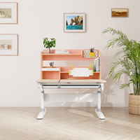 Chaise de bureau moderne ergonomique réglable en hauteur pour étudiants Tables d'étude intelligentes Étagère pliable en bois pour hôtel Salle de classe à domicile