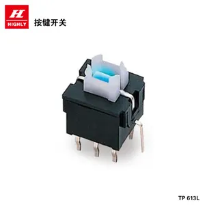 ताइवान ब्रांड TP613A पुश स्विच पुश बटन स्विच इलेक्ट्रॉनिक उपकरणों पर कई एलईडी रंग लगाए जाते हैं