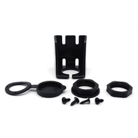 Cable de Extensión Impermeable con Doble USB 2.0 Macho a 2 Puertos USB Tipo C Hembra para Montaje en Panel Empotrado