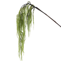 Plantes suspendues artificielles en plastique souple de haute qualité, écologiques, Amarante, modernes, faites à la main, pour Noël, Halloween, mariage, Pâques