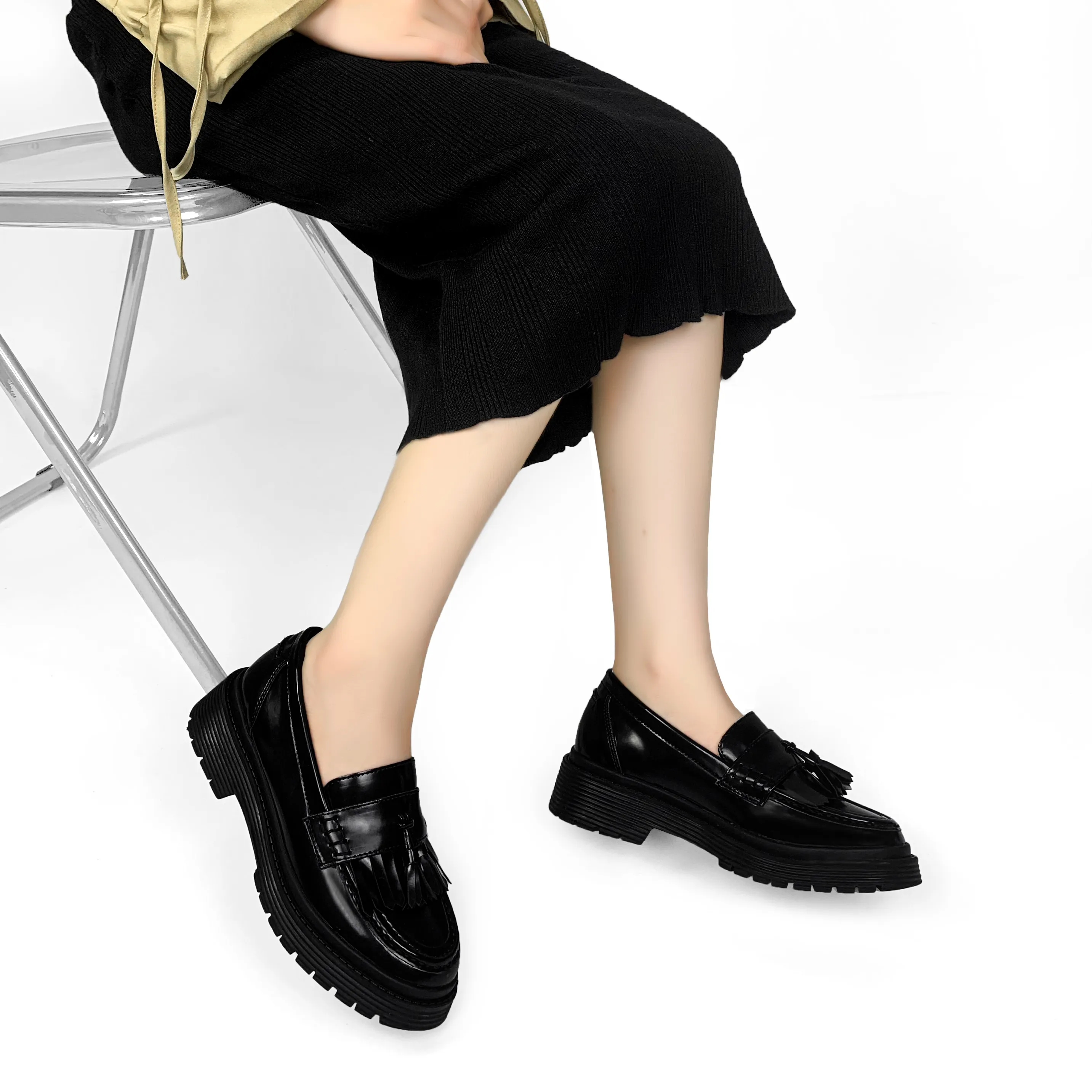 Principles Queen Women's Flat Shoes - British Style Moccasins Principles Queen Women's Flat Shoes - British Style Moccasins