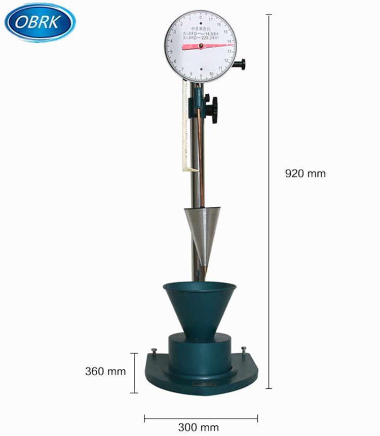Test Cône Mortier Pénétromètre Ciment Consistometer Mortier Consistomètre Pour Vente