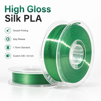 Filament PLA Soie en Gros 1,75 mm Anti-blocage Haute Brillance pour Décoration Personnalisée Impression 3D Fourniture en Vrac