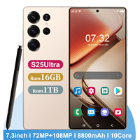Nuevo Teléfono Inteligente S25 Ultra Original de 16GB+1TB con Android 15, 4G 5G, Doble SIM, Doble Modo de Espera, Versión Global Desbloqueada