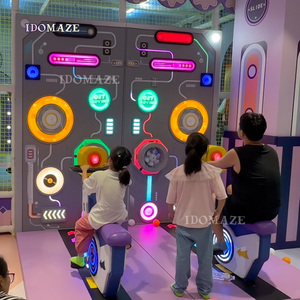 IDO Fabricant d'attractions, équipement de parc d'attractions intérieur, vélo tournant à 360 degrés, <span class=keywords><strong>jeu</strong></span> interactif pour enfants pour aire de jeux intérieure - Product Image 4