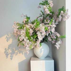 Bouquet de fleurs artificielles en soie Ice Storm Sophora Japonica pour la décoration de la maison et des mariages, fleurs en soie plastique - Product Image 2