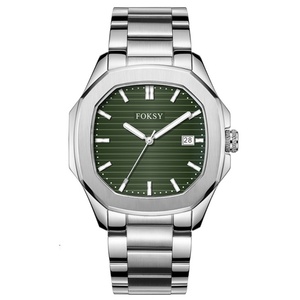 Montre à quartz pour homme de marque classique de haute qualité, montre-bracelet carrée de luxe tendance, fournisseur de montres mécaniques automatiques personnalisées - Product Image 3