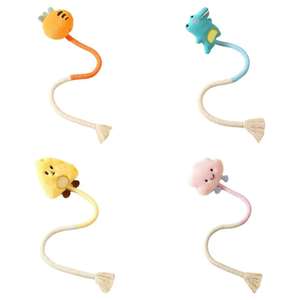 新型环保耐用猫薄荷浸渍麻绳咀嚼玩具，耐咬、耐撕、耐磨，适合猫玩耍 - Product Image 2