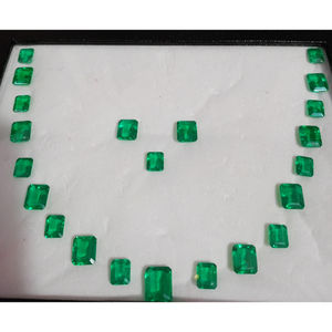 Esmeralda Colombiana Cultivada en Laboratorio, Corte Esmeralda, Gema Suelta Verde, Calidad Premium para Joyería, para la Elaboración de Joyas - Product Image 6