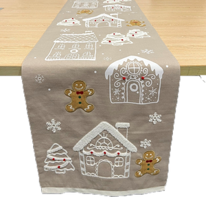 Coussin de Noël personnalisé en forme de <span class=keywords><strong>maison</strong></span> en pain d'épices saisonnier - Product Image 3