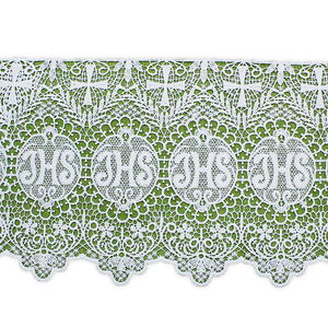 한국 자수 레이스 23cm 패션 의류 수용성 속이 빈 가장자리 장식 바지용 바코드 스플라이싱 야드 - Product Image 5