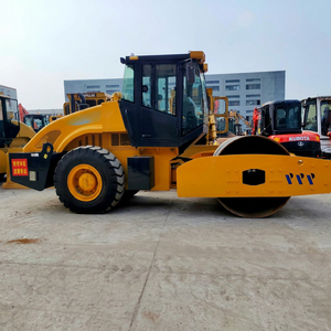 <b>Used</b> <b>Road</b> <b>Roller</b> Excellent Condition Saving Fuel Original Engine Low Working Hours for Construction Projects in Stock for Sale - Product Image 1