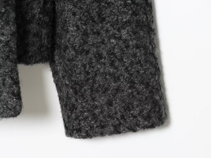 <span class=keywords><strong>Manteau</strong></span>-veste bouclé élégant et polyvalent pour <span class=keywords><strong>femme</strong></span>, nouvelle collection automne, respirant et écologique, vente en gros Chine - Product Image 5