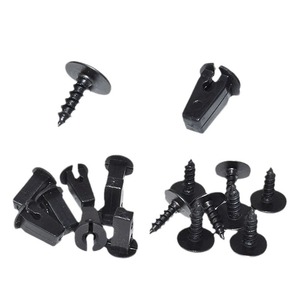Tornillos autorroscantes negros de cabeza ranurada con rosca métrica derecha para clips de paneles interiores de automóviles J207K51 - Product Image 5