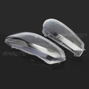 2 Piezas de Cubiertas Transparentes para Faros Delanteros de Coche, Carcasas de Plástico Antipolvo para VW Volkswagen Golf 6 MK6 GTI R 2010-2014 - Product Image 2
