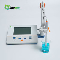 Labtex PH200E PH Meter Benchtop PH Meter Laboratorium -2-18 PH Layar LCD Dengan Akurasi ±0.01 PH Meter Digital Kualitas Tahan Lama