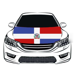 Parapluie drapeau national en polyester personnalisé avec logo, vente en gros, pour supporters de football 2026 de la République Dominicaine - Product Image 5