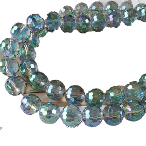Crystal Glass <b>Bead</b> 10mm Round 96-Facet Loose <b>Beads</b> For Bracelet Making - Product Image 2