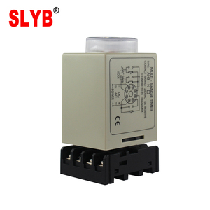 รีเลย์หน่วงเวลาขนาดเล็กคุณภาพดี SLYB รุ่น <span class=keywords><strong>AH3</strong></span>-<span class=keywords><strong>NA</strong></span> ตัวตั้งเวลาปรับได้สำหรับอุตสาหกรรม ใช้ได้ทั่วไป กำลังไฟต่ำ 220V 3A ผลิตในประเทศไทย - Product Image 6
