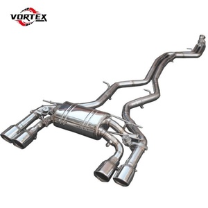 Silencieux Catback en acier inoxydable Vortex Valvetronic pour BMW M2 - Product Image 2