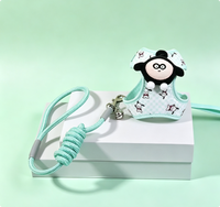 Accessoires pour chiots PETS, ensemble de harnais pour chien coloré avec laisse pour animal de compagnie