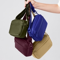 Großhandel: Personalisierte, leichte, wasserdichte Nylon-Hüfttasche mit verstellbarem Gürtel – Lässige Bauchtasche für Alltag, Laufen und Einkaufen