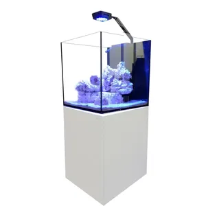 MicMol Thor UV LED lampu akuarium 60W untuk SPS Reef LPS tangki ikan akuarium dengan kontrol aplikasi cahaya karang spektrum penuh