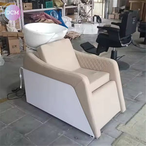 Mode Beleuchtung Backwash Shampoo Einheit Salon Möbel <span class=keywords><strong>Heap</strong></span> Spa Shampoo Stuhl mit Vibrations <span class=keywords><strong>massage</strong></span> - Product Image 3