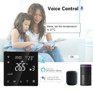 Nước kỹ thuật số tuya thông minh nhiệt mới nhất màn hình cảm ứng máy nước nóng Geyser nhiệt wifi thông tin liên lạc nồi hơi nhiệt - Product Image 3