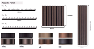 Panneau acoustique PET insonorisant artistique en forme de vague 3D en placage de bois MDF de qualité supérieure pour salle d'enregistrement - Product Image 4