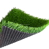 Karpet Rumput Buatan Tahan Api Berkualitas Tinggi, Karpet Plastik Hijau untuk Taman Kanak-Kanak, Penggunaan Dalam & Luar Ruangan